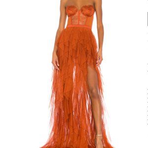 For Love & Lemons Bustier Gown
